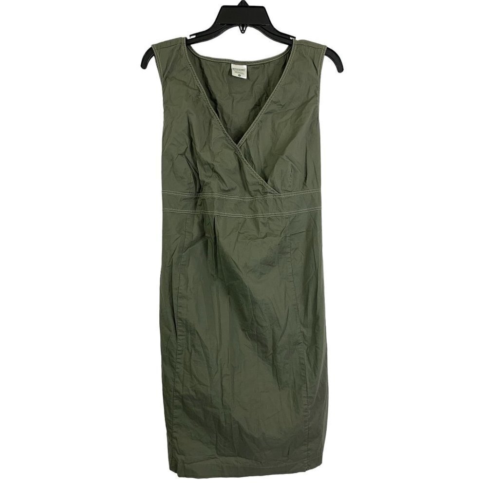 Motherhood Maternity Women's Long Dark Green Dress